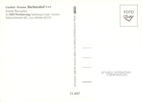Werfenweng Gasthof Barbarahof Hochkönig – Bild 2