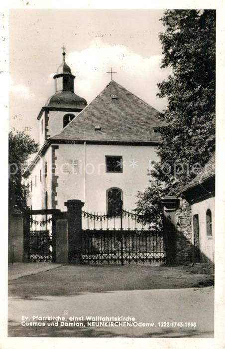 Neunkirchen Odenwald Ev Pfarrkirche einst Wallfahrtskirche C