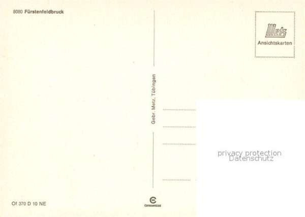 Fuerstenfeldbruck Gebäude Kloster Kirche Partie an der Am – Bild 2