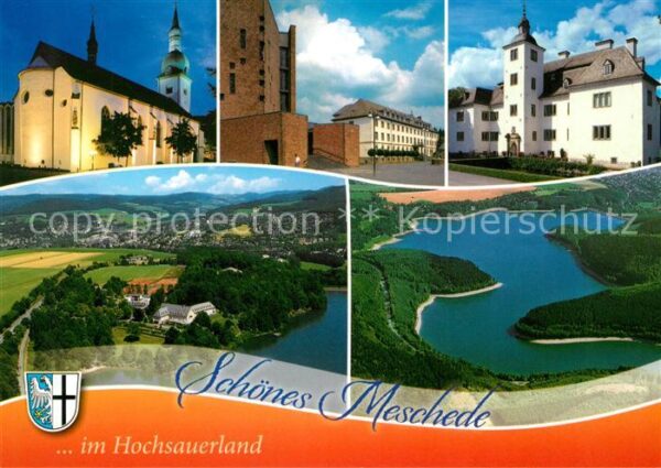 Meschede St Walburga ehemaliges Stift Schloss He