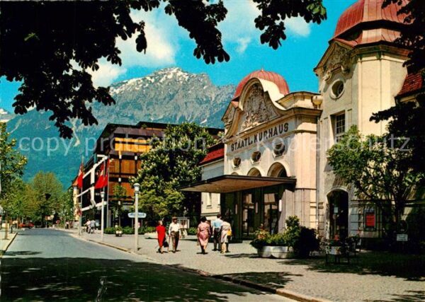 Bad Reichenhall Staatliches Kurhaus mit Hochstaufen Chi