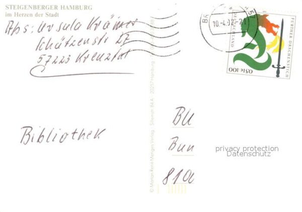 Hamburg Steigenberger Hotel – Bild 2