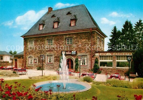 Rengsdorf Cafe Restaurant Zur Waldburg Gartenterr