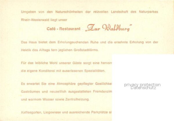 Rengsdorf Cafe Restaurant Zur Waldburg Gartenterr – Bild 2