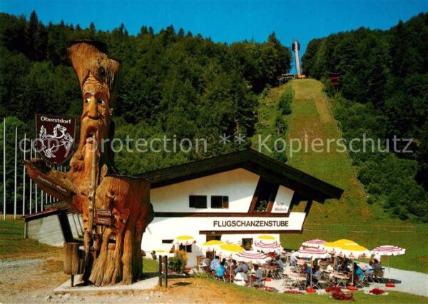 Oberstdorf Skiflugschanzen Stube Sepp Weiler Holzs