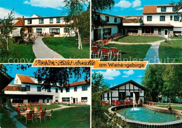 Bad Holzhausen Luebbecke Pension Haus Annelie am Wiehengebirge