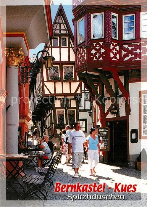 Bernkastel-Kues Spitzhäuschen Altstadt Fachwerkhäuser