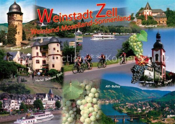 Zell Mosel Hotel Schloss Zell Ausflugsdampfer Fahr