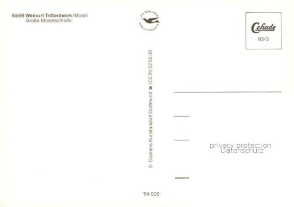 Trittenheim Mosel Panorama Grosse Moselschleife – Bild 2