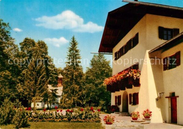 Schoenau Berchtesgaden Eisenbahner Erholungsheim Haus Hubertus