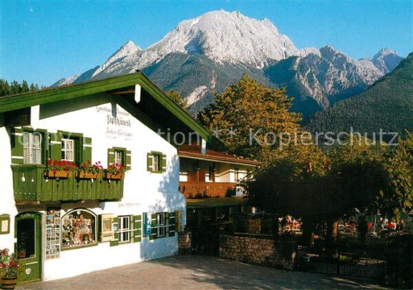 Ramsau Berchtesgaden Berggasthof Pension Zipfhäusl genannt S