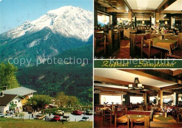 Ramsau Berchtesgaden Berggasthof Pension Zipfhäusl genannt S