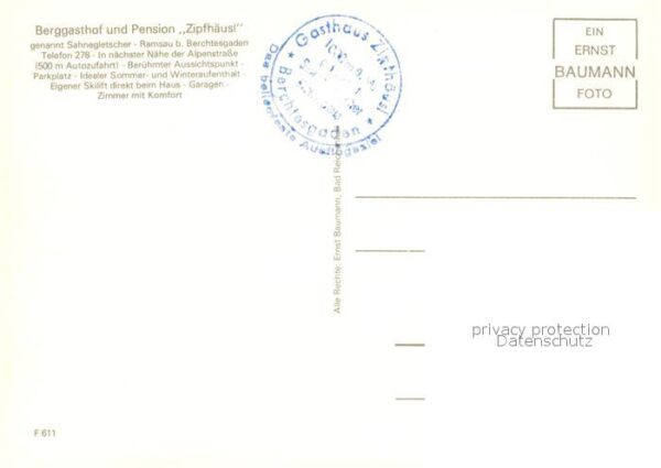 Ramsau Berchtesgaden Berggasthof Pension Zipfhäusl genannt S – Bild 2