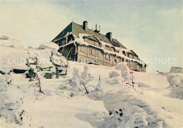 Karkonosze Schronisko Na Strenicy Berghaus Berg Sz