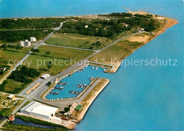 Lignano Darsena con il Camping Pino Mare Hafen
