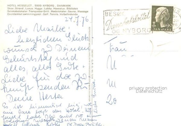 Nyborg Hotel Hesselet Fliegeraufnahme – Bild 2