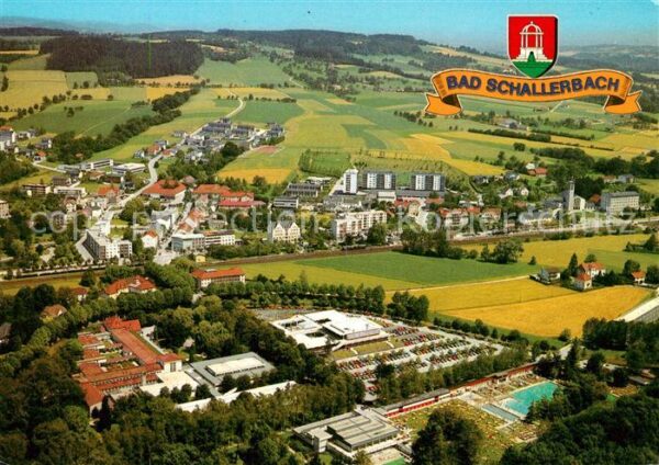 Bad Schallerbach Kurort Schwefelbad Freibad Fliegeraufna