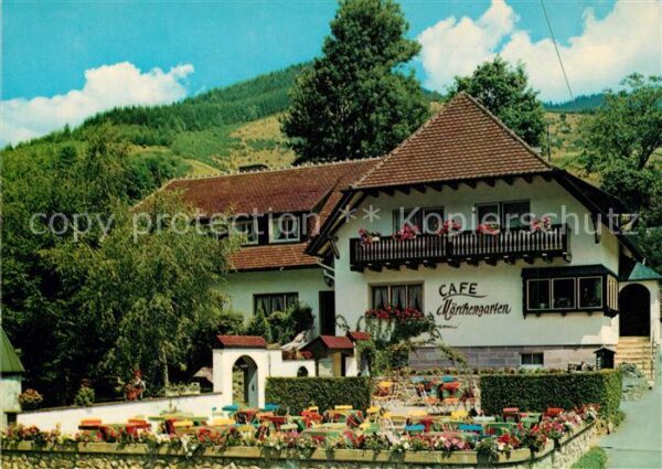 Simonswald Cafe Pension Märchengarten im Schwarzwa