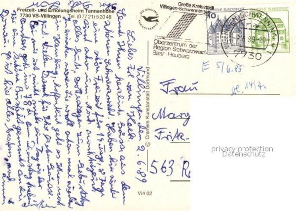 Villingen-Schwenningen Freizeit und Erholungsheim Tannenhöhe i – Bild 2