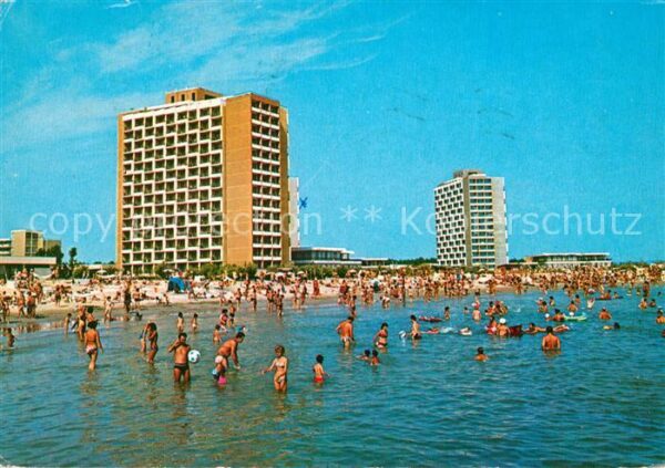 Statiunea Saturn Hotel Hora Strand Ansicht vom Meer aus