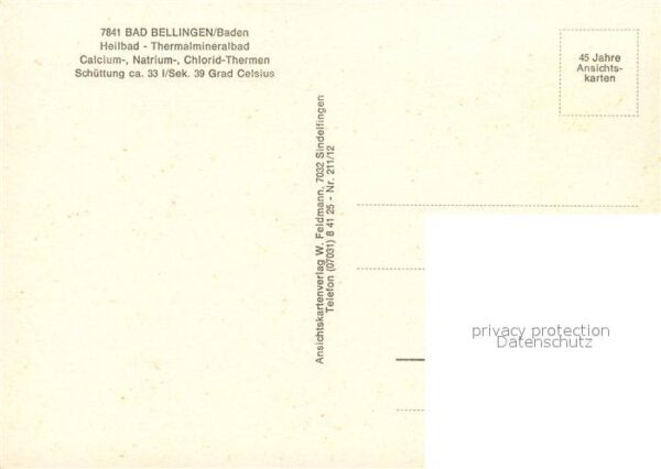 Bad Bellingen Heilbad Thermalmineralbad – Bild 2