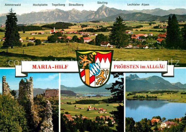 Proebsten Maria Hilf Landschaftspanorama Alpen Bu