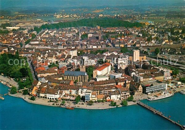Friedrichshafen Bodensee Fliegeraufnahme