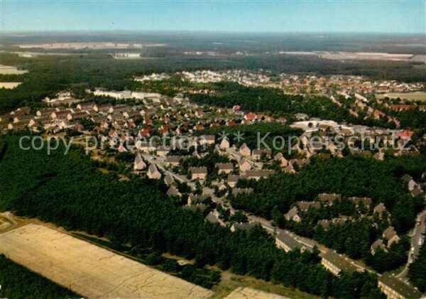 Fassberg Lüneburger Heide Fliegeraufnahme