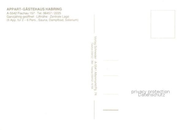 Flachau Appart Gästehaus Habring – Bild 2