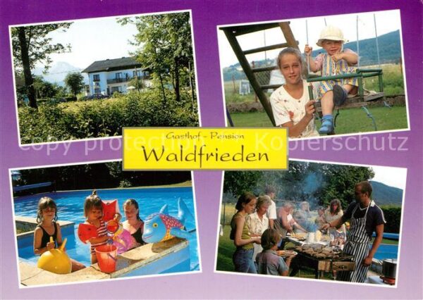 Strass Attergau Gasthof Pension Waldfrieden Swimming Po