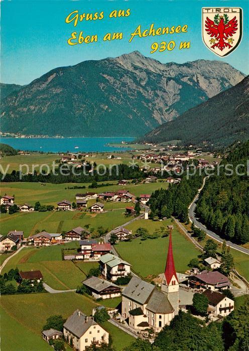 Eben Achensee Alpenpanorama Fliegeraufnahme