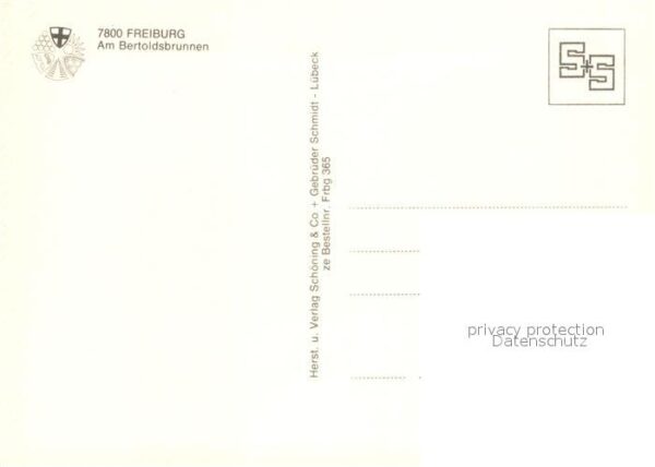 Freiburg Breisgau Bertholdsbrunnen – Bild 2