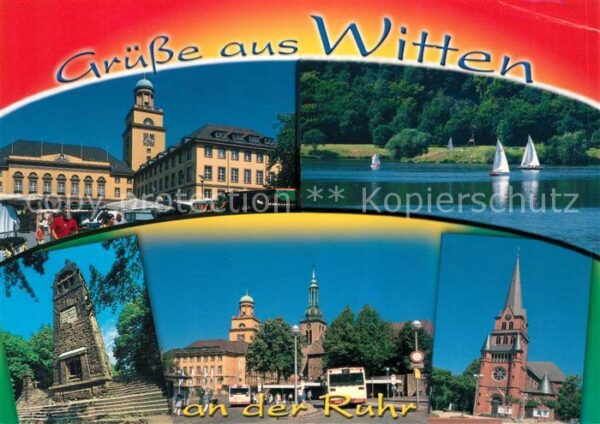 Witten Ruhr Ortsansichten