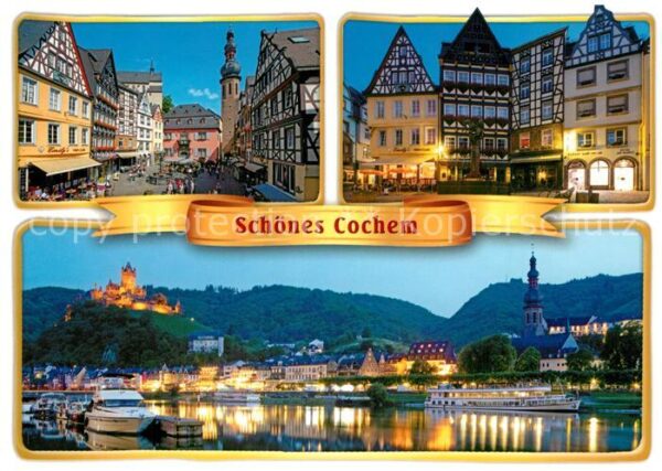 Cochem Mosel Ortsansichten