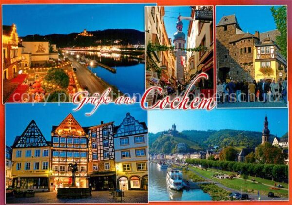 Cochem Mosel Ortsansichten