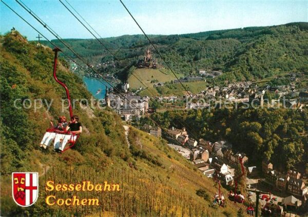 Cochem Mosel Sessellift Pinnerkreuz