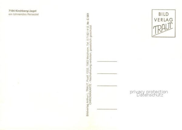Kirchberg Jagst Ortsansichten – Bild 2