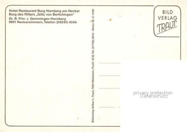Neckarzimmern Burg Hornberg – Bild 2