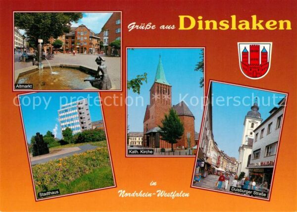 Dinslaken Altmarkt Stadthaus Duisburger Strasse K