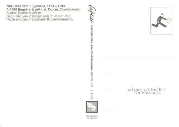 Engelhartszell Donau Oberoesterreich Stift Engelszell Fliegeraufnahme – Bild 2
