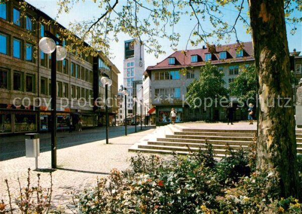 Stuttgart Kirchstrasse Rathausturm