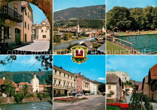 Gmuend Kaernten Maltator Schwimmbad am Gries Hauptplatz