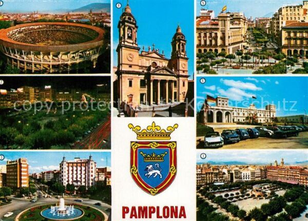 Pamplona Navarra Plaza de Toros Plaza de Castillo Univer