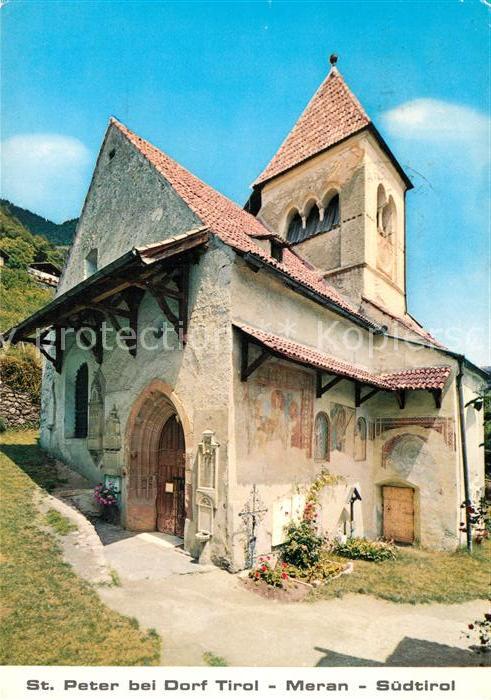 Tirolo Bolzano Chiesa S. Pietro