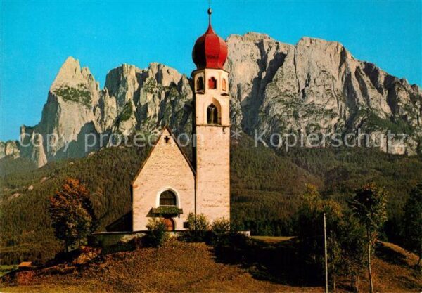 Voels Schlern Suedtirol Chiesetta S. Costantino Fie allo Scilia