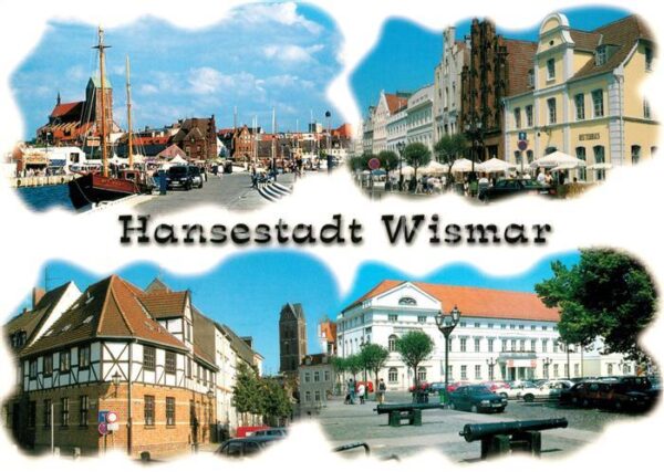 Wismar Mecklenburg Stadthafen St. Nikolai Markt Frische Gr
