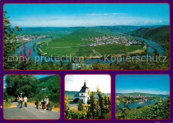 Trittenheim Mosel Leiwen Moselradweg Laurentiuskapelle