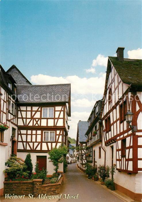 St Aldegund Christopherusstrasse Fachwerkhäuser
