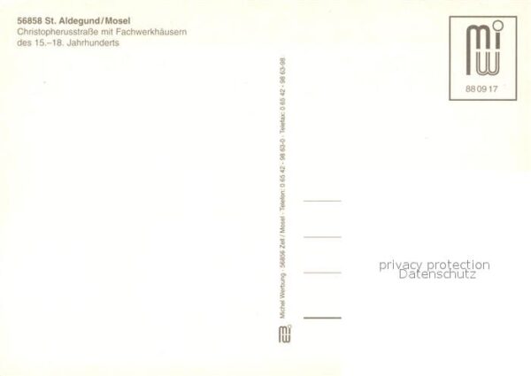 St Aldegund Christopherusstrasse Fachwerkhäuser – Bild 2