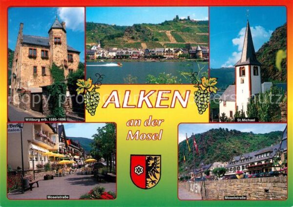 Alken Koblenz Wiltburg Moselstrasse Strassencafes St
